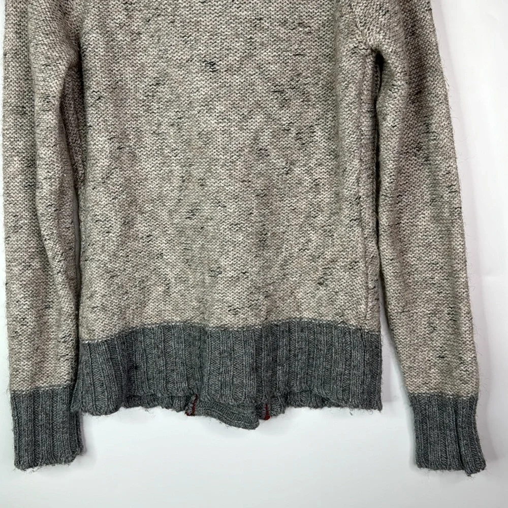 BKE Wool Blend Gray Cardigan Sweater Size Large - Picture 6 of 8